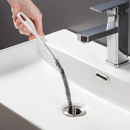 Modern Flexible Sink and Drain Brush for Effortless Maintenance
