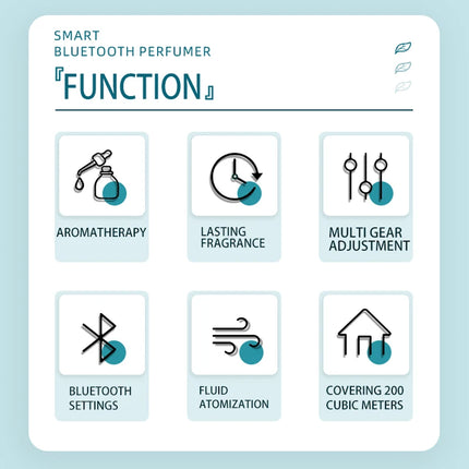 Modern Scandi Smart Scent Machine with Bluetooth App Control