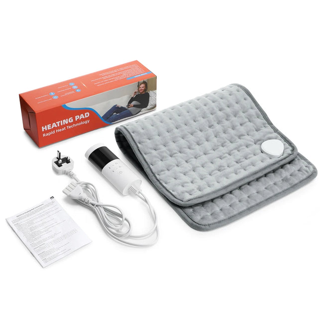 Soft Velvet Electric Heating Pad for Targeted Soothing Warmth