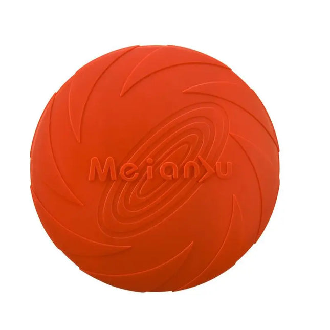 Vibrant Bite-Resistant Flying Disc for Outdoor Dog Training