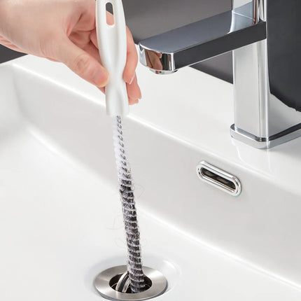 Modern Flexible Sink and Drain Brush for Effortless Maintenance