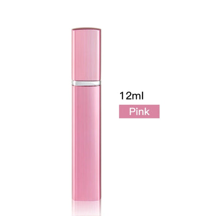 Luxe Metallic 12ml Perfume Atomiser for Stylish Daily Scent