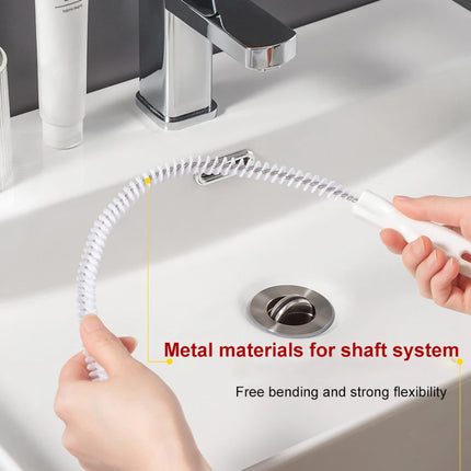 Modern Flexible Sink and Drain Brush for Effortless Maintenance