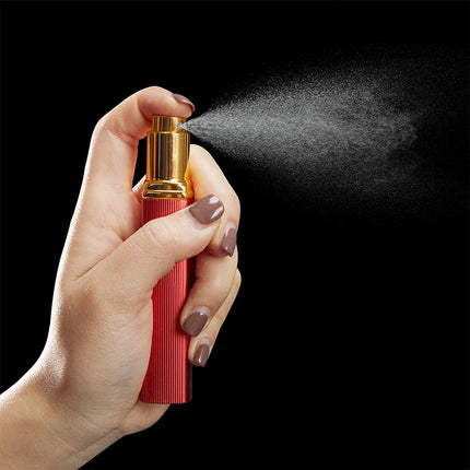 Luxe Metallic 12ml Perfume Atomiser for Stylish Daily Scent