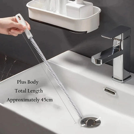 Modern Flexible Sink and Drain Brush for Effortless Maintenance