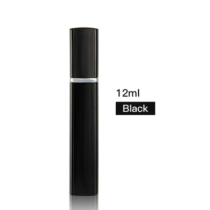 Luxe Metallic 12ml Perfume Atomiser for Stylish Daily Scent