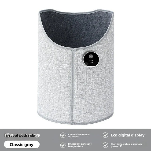 Nordic Grey Foldable Leg Warmer with Intelligent Thermostat