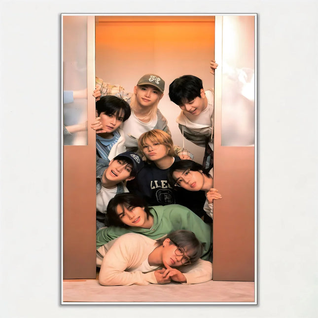 Modern Stray Kids K-Pop Wall Art Prints for Urban Gaffs