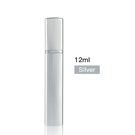 Luxe Metallic 12ml Perfume Atomiser for Stylish Daily Scent